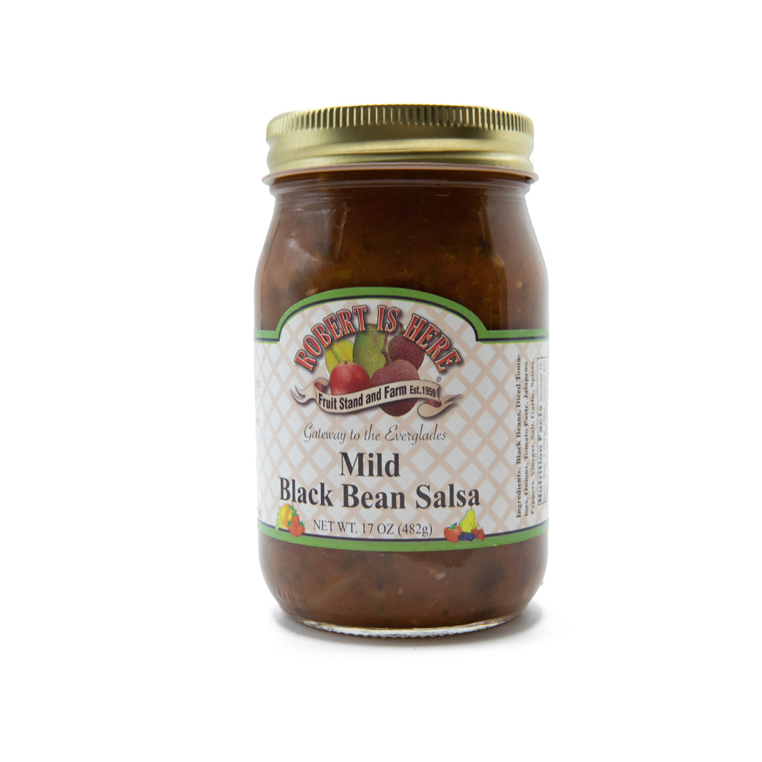 Mild Black Bean Salsa