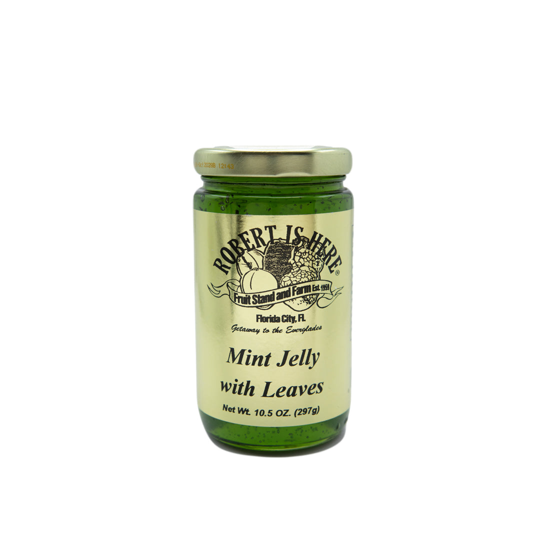 Mint Jelly with Leaves