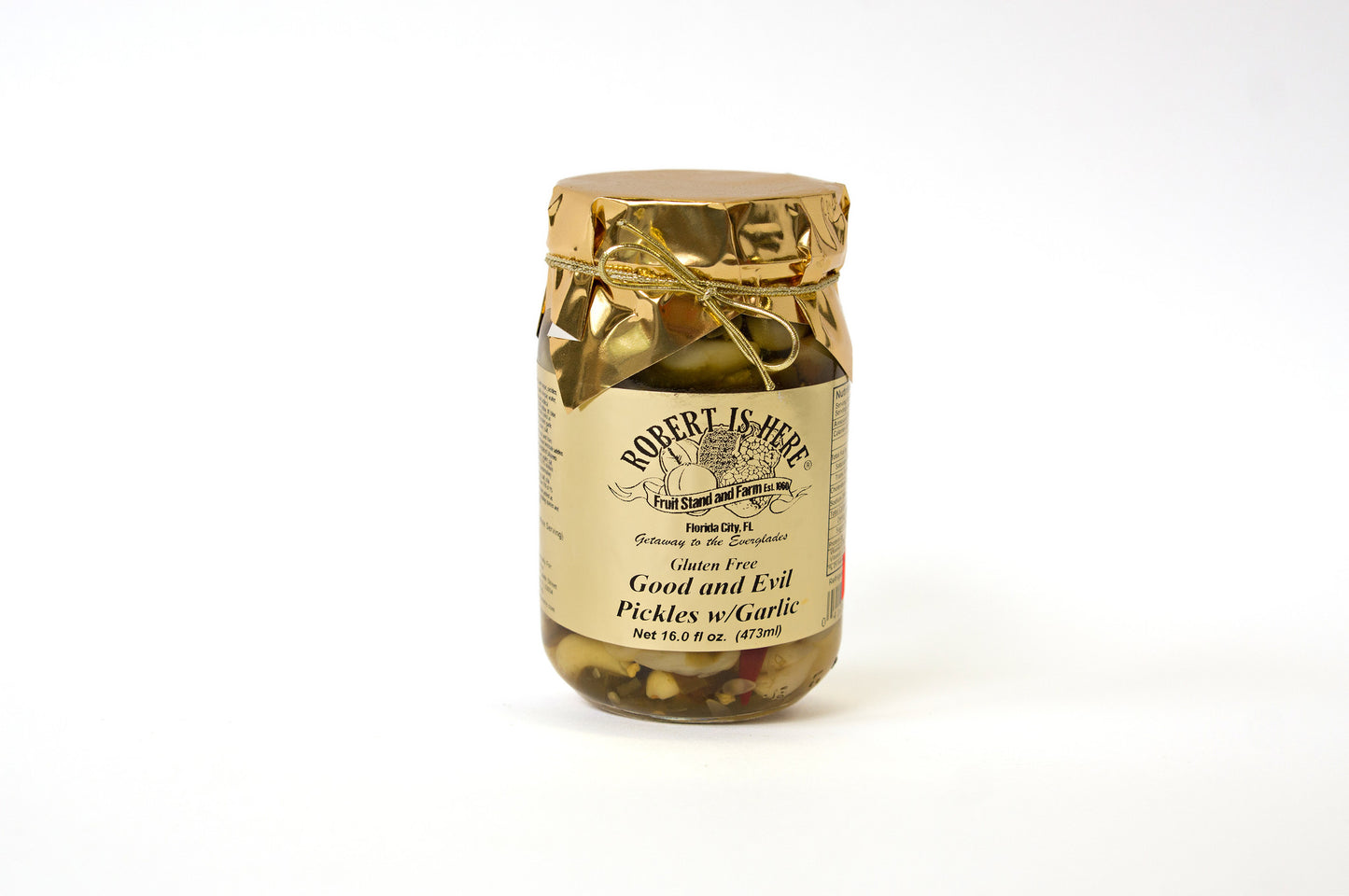 Good and Evil Pickles with Garlic