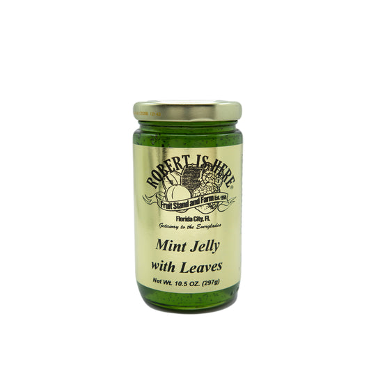 Mint Jelly with Leaves