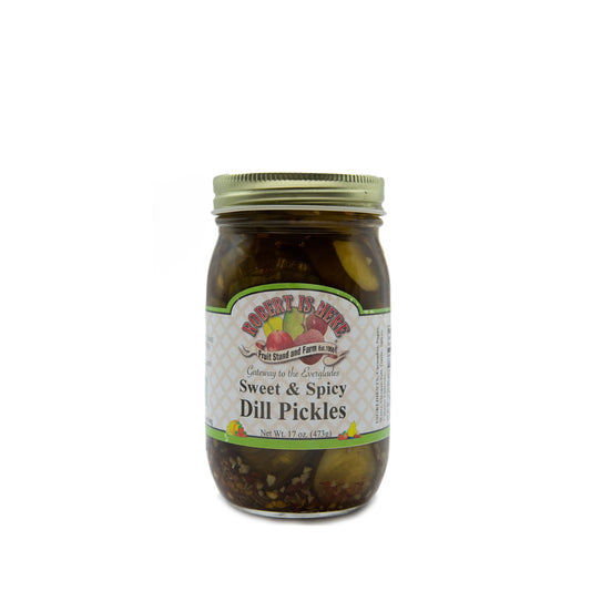 Sweet & Spicy Dill Pickles