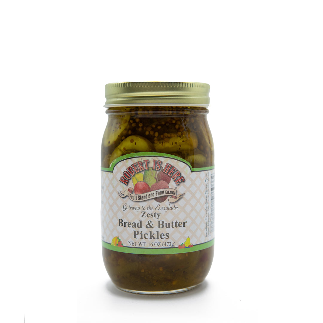 Zesty Bread & Butter Pickles