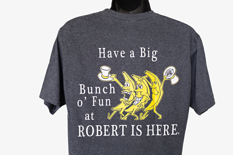 Robert Is Here T-shirt - Gray