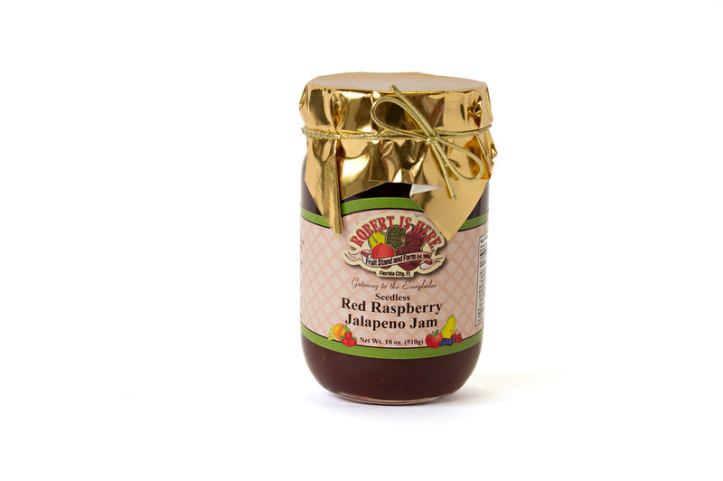 Red Raspberry Jalapeno Jam