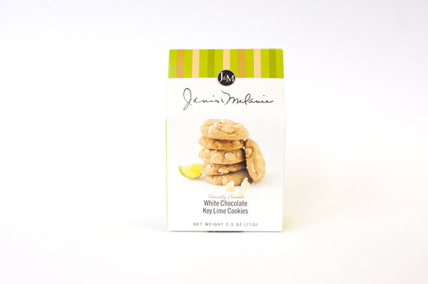 White Chocolate Key Lime Cookies